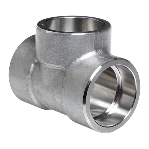 ASTM A182 SS 321 _ 321H Forged Socket Weld Tee